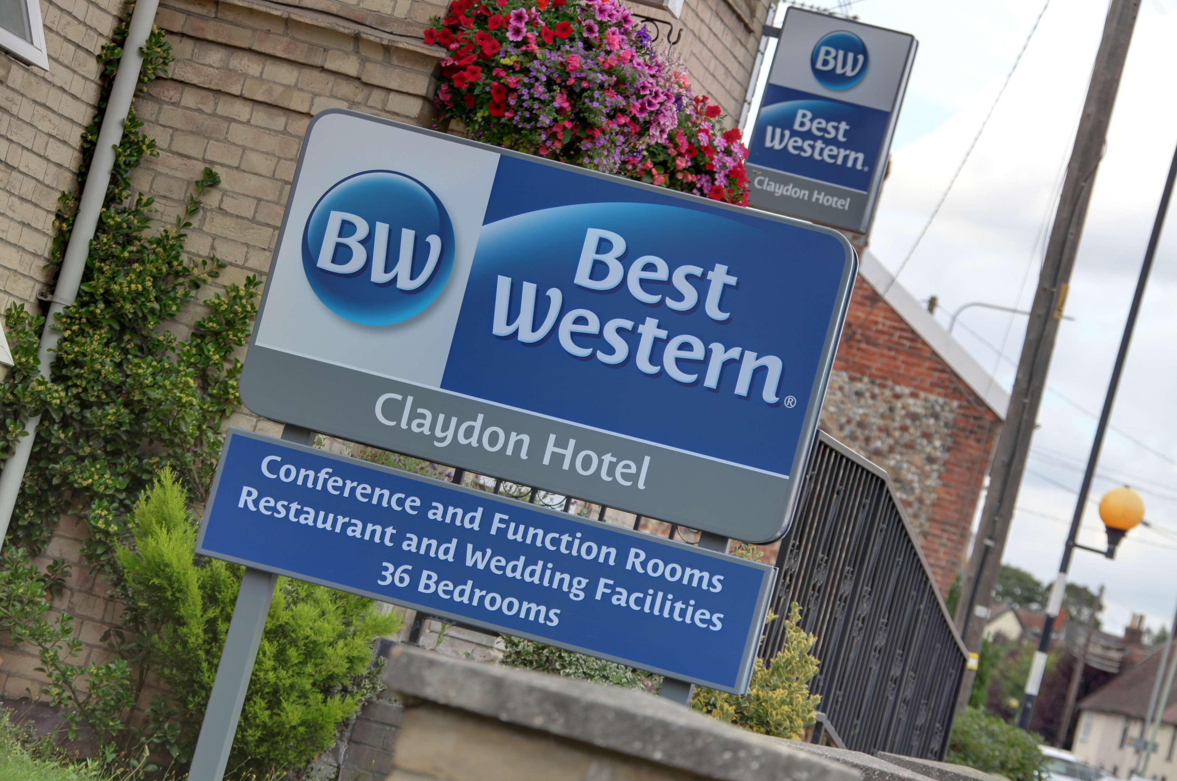 Best Western Claydon Hotel Экстерьер фото
